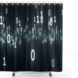 Personality  Glittering Bits And Bites Shower Curtains