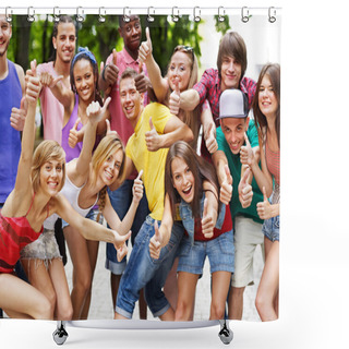 Personality  Group Of Outdoors. Shower Curtains