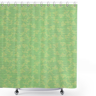 Personality  Faded Jade Faint Floral Print Paper Background Shower Curtains