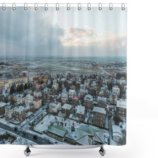 Personality  Aerial Shower Curtains