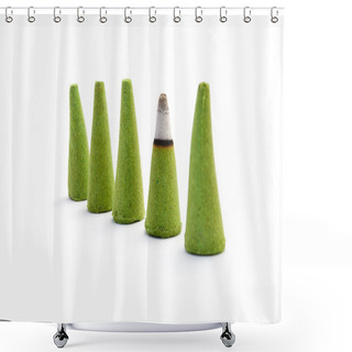 Personality  Aromatic Cones. Shower Curtains