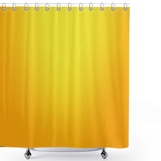 Personality  Yellow-Orange Circle Gradient Background Cuci-s Shower Curtains