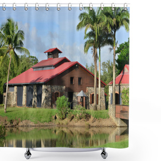 Personality   Martinique, The Picturesque City Of Les Trois Ilets In West Ind Shower Curtains