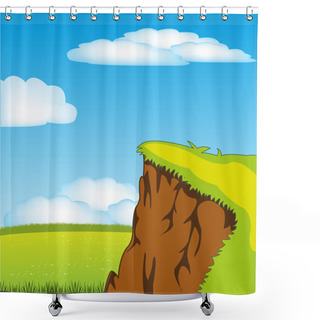 Personality  Type With Whirlled Breakaway Shower Curtains