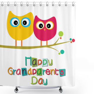 Personality  Grandparents Day Shower Curtains