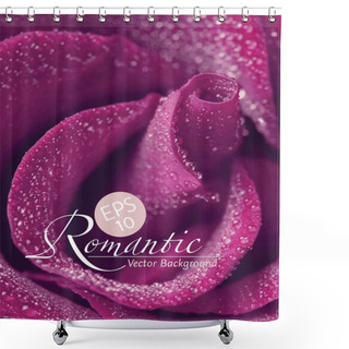 Personality  Romantic Rose Shower Curtains