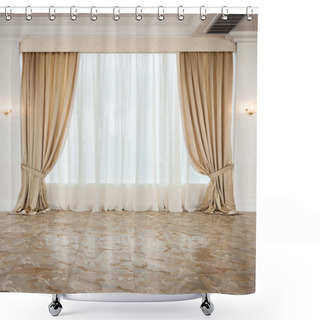 Personality  Big Window Shower Curtains