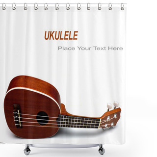 Personality  Ukulele Shower Curtains