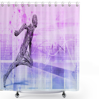 Personality  Healthcare And Sports Industry Management Organization Shower Curtains