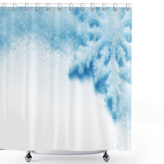 Personality  Winter Background Shower Curtains