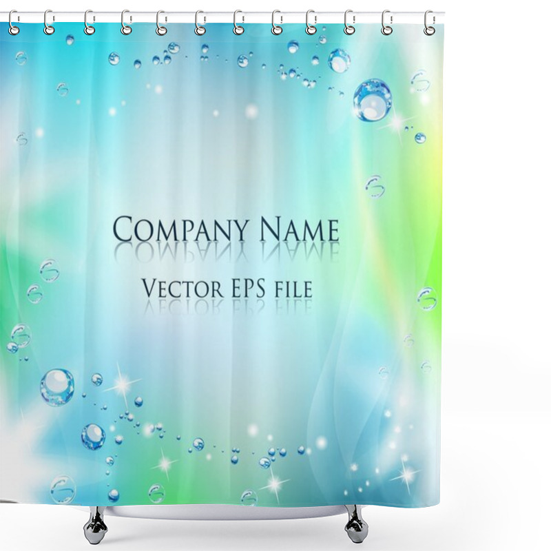 Personality  Vector abstract background shower curtains