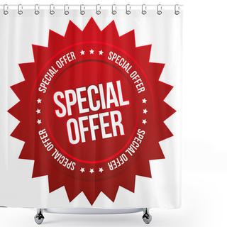 Personality  Special Offer Badge Shower Curtains
