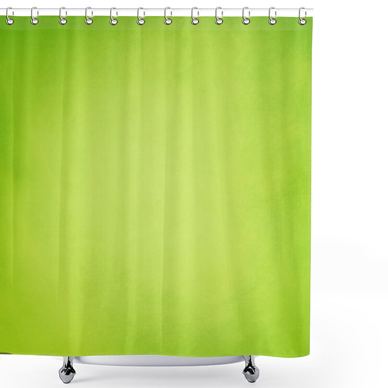 Personality  abstract green background lime color, vintage grunge background shower curtains