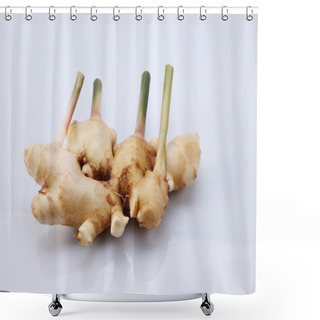 Personality  Bunch Of Ginger Root Shower Curtains