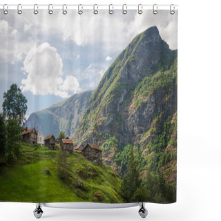 Personality  Hill Shower Curtains