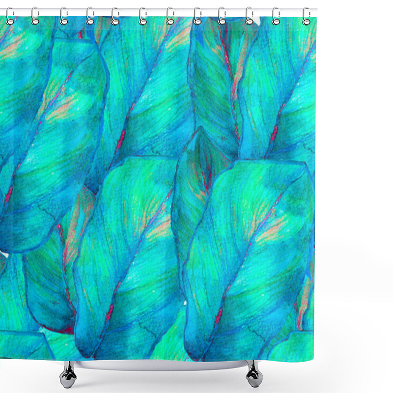 Personality  Watercolor Seamless Pattern. shower curtains