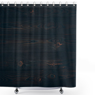 Personality  Dark Wooden Background Shower Curtains