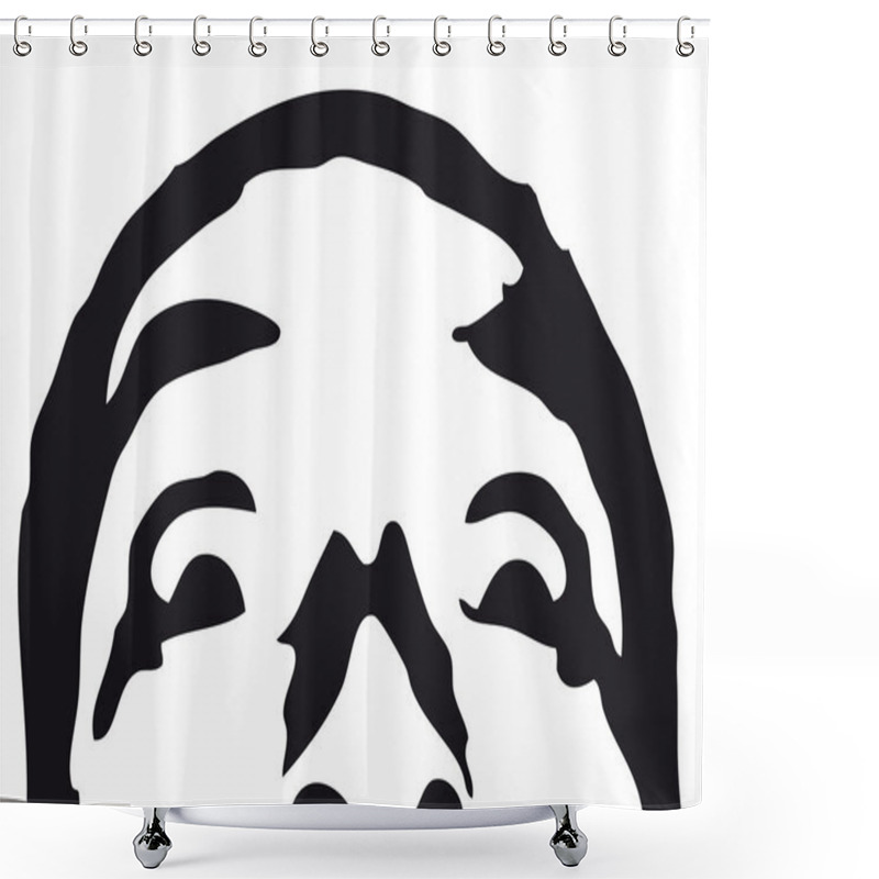 Personality  Terror Shower Curtains