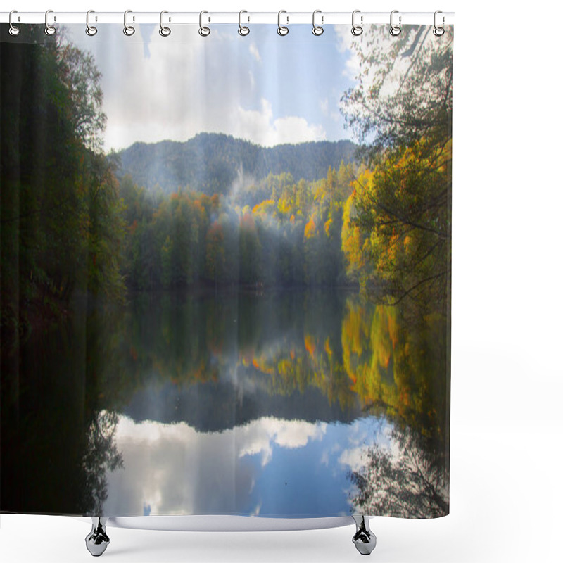 Personality  Autumn Landscape In (seven Lakes) Yedigoller Park Bolu, Turkey Shower Curtains