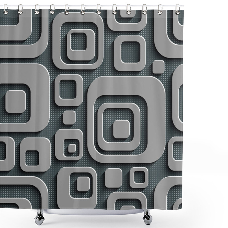 Personality  Seamless Disco Pattern shower curtains