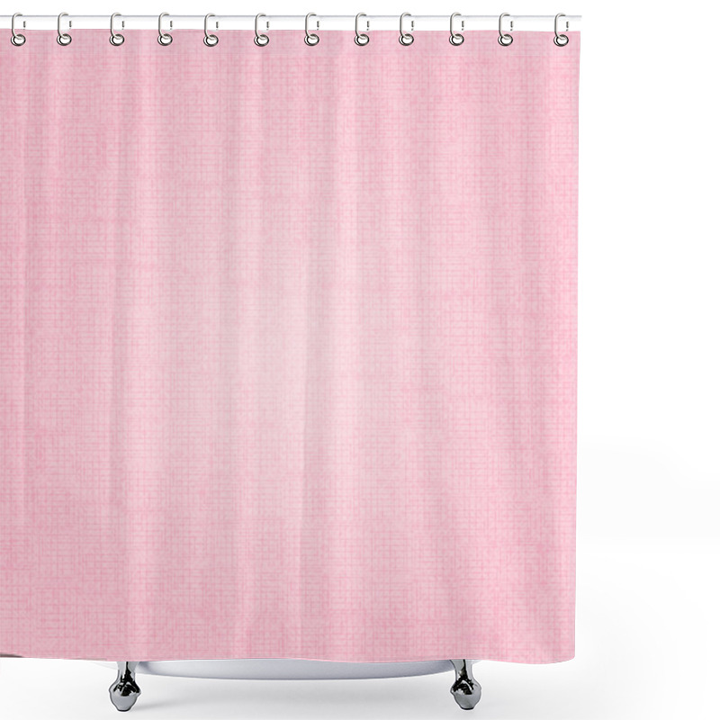 Personality  Vector baby pink texture shower curtains