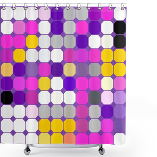 Personality  Abstract Art Texture. Colorful Texture. Modern Artwork. Colorful Image. Shower Curtains