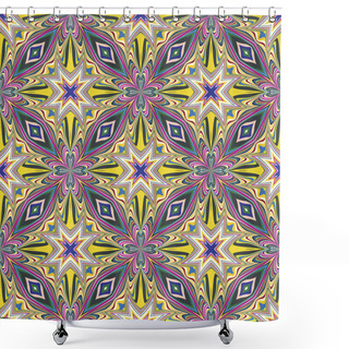Personality  Modern Textile Design From The Caribbean Shower Curtains