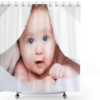 Personality  Baby Girl Shower Curtains
