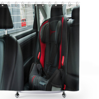 Personality  Comfortable Baby Chair Inside Modern Car Shower Curtains