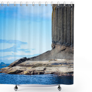 Personality  Staffa, An Island Of The Inner Hebrides In Argyll And Bute, Scotland Shower Curtains