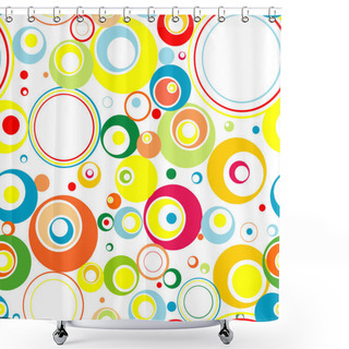 Personality  Seamless Elegance Background Shower Curtains