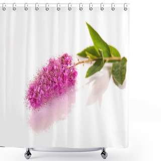 Personality  Spiraea Shower Curtains