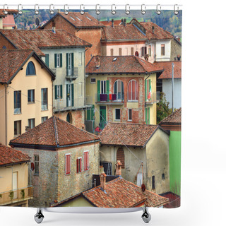 Personality  Italian Houses. Diano D Shower Curtains