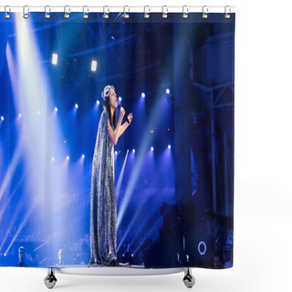 Personality  Jamala From Ukraine Eurovision 2017 Shower Curtains