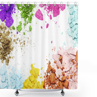 Personality  Eyeshadows Frame Shower Curtains
