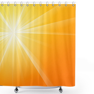 Personality  Sunny Sunshine Shower Curtains