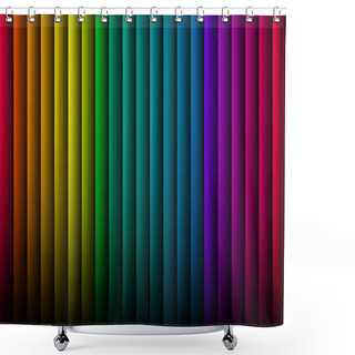 Personality  Vector Colorful Background. Vector Illustration. Shower Curtains