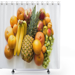 Personality   Fruit Background Shower Curtains