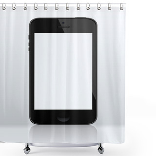 Personality  Cellphone Shower Curtains
