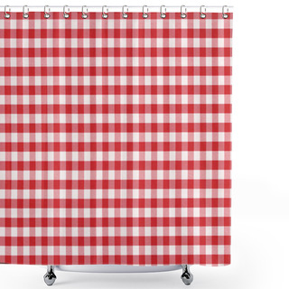 Personality  Classic Tablecloth Texture Shower Curtains