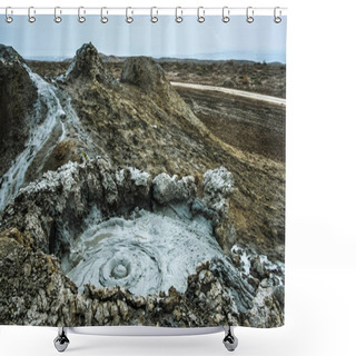 Personality  Mud Volcanoes Of Gobustan Shower Curtains