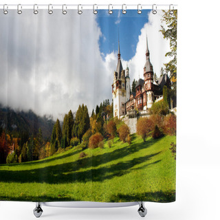 Personality  Castel Peles Shower Curtains