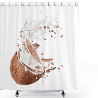 Personality  Fresh Coconut Shower Curtains