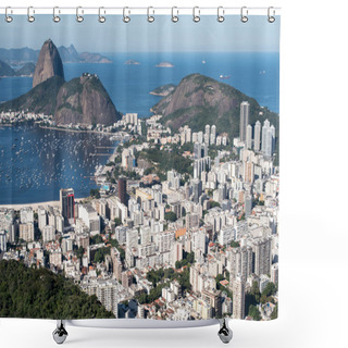 Personality  Flamengo Neighborhood Of Rio De Janeiro Shower Curtains