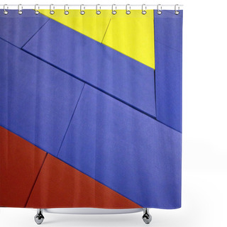 Personality  Colorful Judo Mats  Texture Shower Curtains