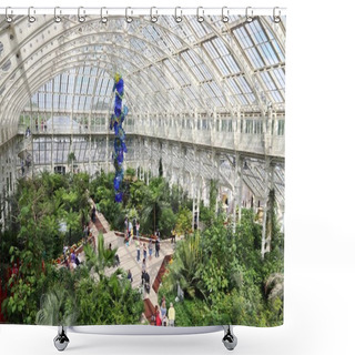 Personality  Kew Gardens Glasshouse Shower Curtains