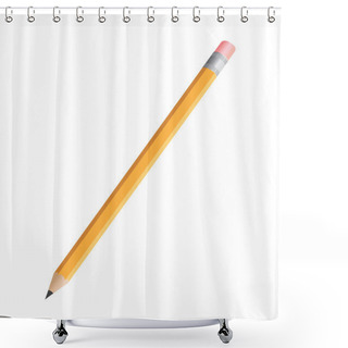Personality  Pencil Shower Curtains