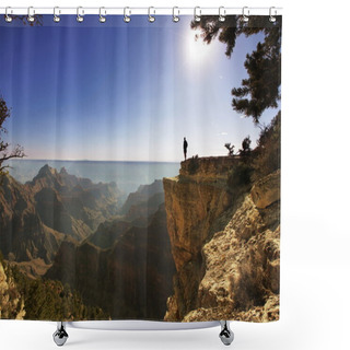 Personality  In Grand Canyon Shower Curtains