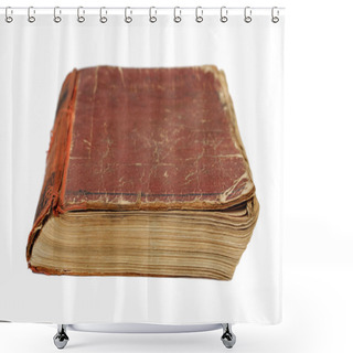 Personality  Old Battered Book Shower Curtains