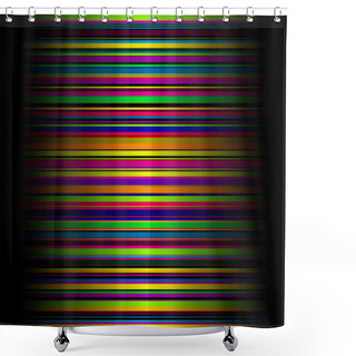Personality  Candy Rainbow Cross Shower Curtains
